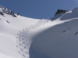 Heli Skiing from Banff National Park
